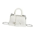 thumbnail image 3 of Bolso de cadena Yinane Bolso cruzado de playa para mujer pequeño blanco, 3 of 8