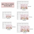thumbnail image 6 of Pink Easter Outdoor Rug 5x8 Ft, Non Slip Washable Area Rug, Spring Watercolor Tulip Flower Plant Plaid Patio Rugs Carpet Runner, Large Floor Mat for Indoor/Outdoor Deck Porch Camping, 6 of 8
