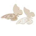 thumbnail image 1 of Tarjeta de lugar de mariposa cortada con láser, marca de mesa, copa de vino, tarjetas de nombre de papel para boda, cumpleaños, Baby Shower, suministros para fiestas, 10 piezas, 1 of 4