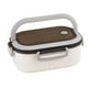 thumbnail image 2 of Uuiauoio Double-layer Adults Bento Lunch Box,Salad Container Salad Bowl,Leakproof Lunch Box Divided Food Meal Storage Containers Stackable 2 Layer for Picnic, 2 of 6