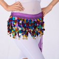 thumbnail image 2 of PMUYBHF Skirt Sequin Embroidered Performance Swing Skirt Dance Skirt Performance 571 One Size, 2 of 6