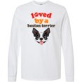 thumbnail image 3 of Inktastic Boston Terrier Dog Long Sleeve T-Shirt, 3 of 5