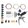 thumbnail image 2 of Guitar Strings Replacement Pack, Tool Pack Pick Holder Guitare Accessoires Kit Guitare Strings Replacement Set pour Ukulele pour Guitare Folk pour Guitare Acoustique, 2 of 8