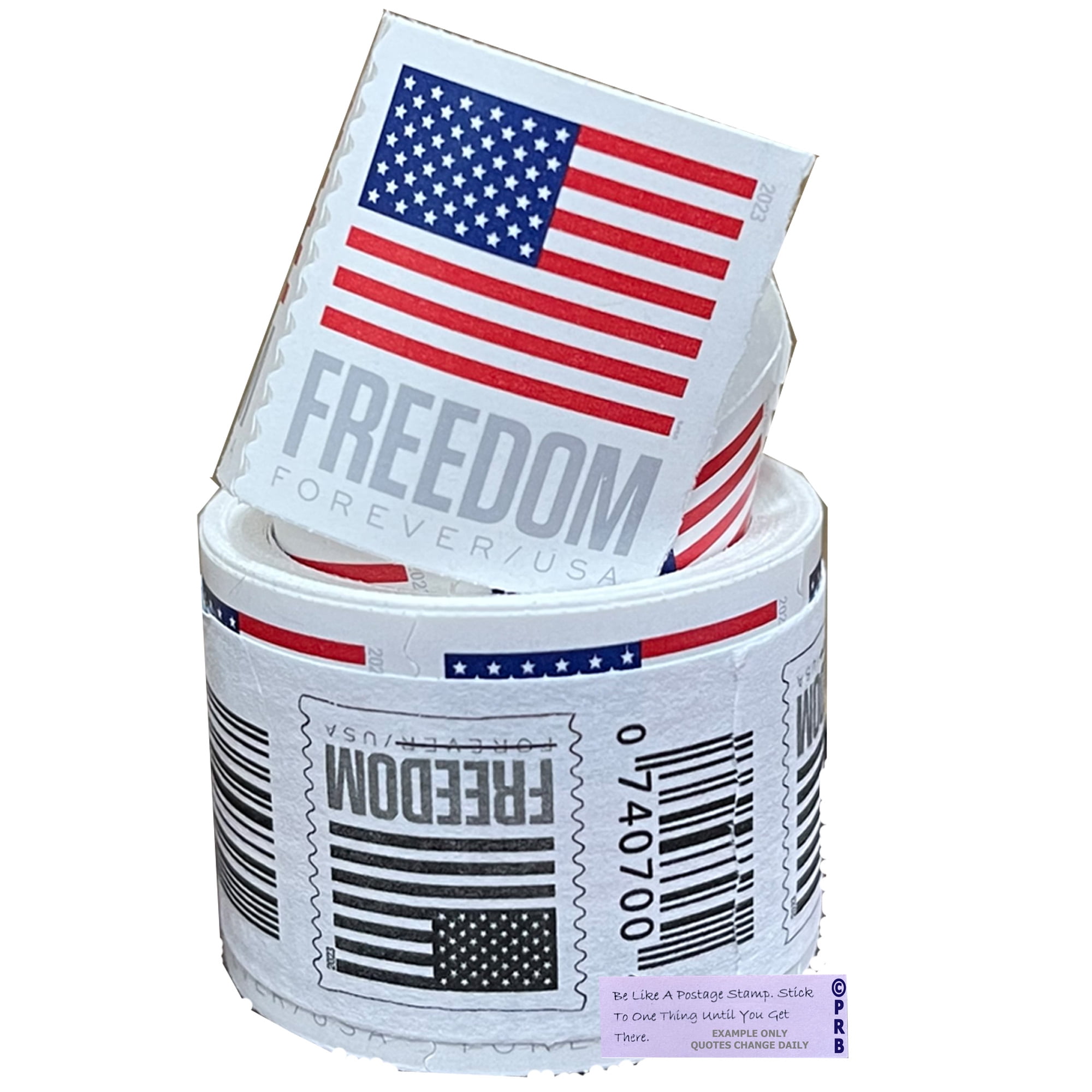 Freedom Flag 2023 USPS Forever Postage Stamp Coil/Roll of 100 US First