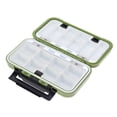 thumbnail image 1 of ELAYARD Hook Box Accessories with Transparent Inner Cover and High-Grade ABS Waterproof Shell Green, 1 of 8