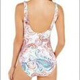 thumbnail image 4 of Ralph Lauren WHITE Captiva Paisley Tummy-Control One Piece Swimsuit, US 10, 4 of 4