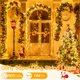 thumbnail image 2 of Luces navideñas Ollny 500 LED de 50 m con temporizador remoto de 8 modos IP44, 2 of 7