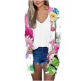 thumbnail image 3 of SELONE Lightweight Cardigans for Women Summer Beach Cardigans Casual Open Front Cardigan Cover Ups Cardigan Thin Outwear Top Long Cardigans with Pockets Everyday Wear Vacation Going Out Cardigan, 3 of 6