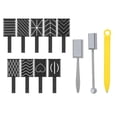 thumbnail image 1 of 12 Pieces 3D Magnet Stick Set Magnetic Cat Eye Pen Drawing Vertical Stick For Polish Magical Nail Tools, 1 of 7