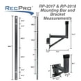 thumbnail image 5 of RecPro Enclosed Trailer Ladder Rack | Utility Trailer Storage | Ladder Mount, 5 of 5