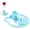 Blue, variant on Portable Cat Water Dispenser, No Plug Automatic Pet Water Fountain, Mineral Bottle Mount Drinking Bowl for Indoor Cats