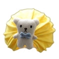 thumbnail image 1 of Infant Hat Comfortable Delicate Edging Cotton Cartoon Bear Elastic Baby Beanie for Daily, 1 of 10