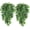 Green Ivy, variant on 4 count Artificial 33Inch Wall Faux Eucalyptus Leaves Ivy Swag Greenery for Indoor Outdoor Office Garden Wedding Patio Spring Easter Party Decor(White)