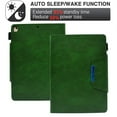 thumbnail image 5 of SaniMore for iPad 6th Gen/iPad 5th Gen/iPad Air 2/iPad Air, iPad 9.7 Wallet Case with Card Slots & Pen Holder [Auto Sleep] PU Leather Kickstand Shcokproof Full-body Protctive Cover, Green, 5 of 10