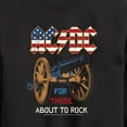 thumbnail image 3 of ACDC - For Those About To Rock - Toddler And Youth Crewneck Fleece Sweatshirt, 3 of 5