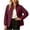 Wine, variant on OGLCCG Rain Jacket for Women Waterproof Lightweight Stand Collar Windbreaker Jacket with Pockets Outdoor Softshell Jacket,Size S-XXL