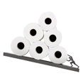 thumbnail image 1 of Soporte para papel higiénico, decoración de metal, almacenamiento de papel higiénico para baño, cesta de pañuelos independiente, organizador de papel higiénico para rollos adicionales, 1 of 5