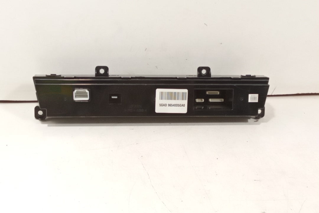 Pre-Owned 2019-2020 Kia Optima Radio Control Panel ID 96540D5GA0WK OEM - Verify Specific Vehicle Fitment In Description - (Good)