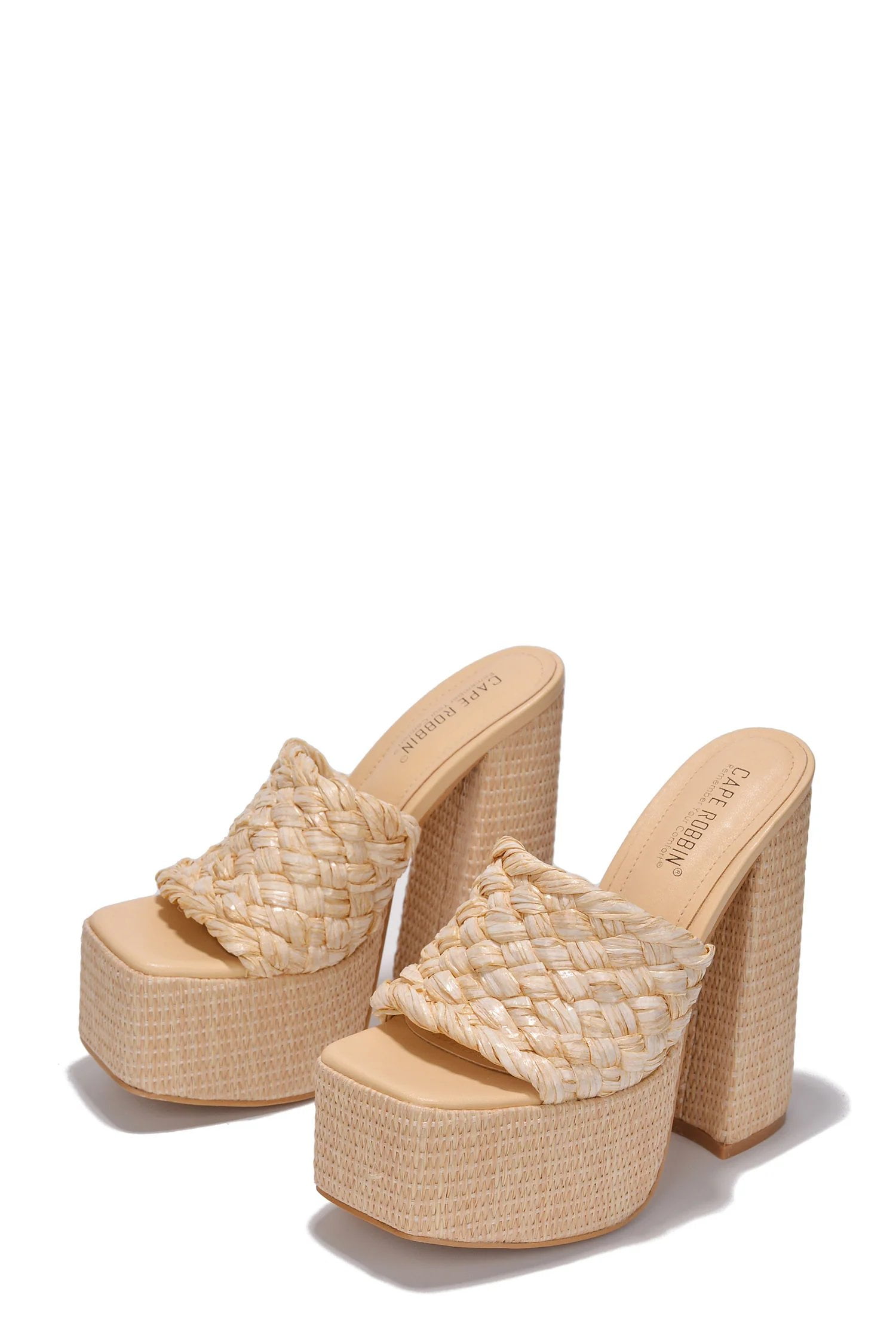 Cape robbin platform sandals sale