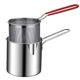 thumbnail image 1 of Stainless Steel Deep Frying Pot Tempura French Fries Fryer with Strainer Chicken Fried Pans Kitchen, 1 of 5