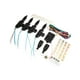 thumbnail image 3 of Kit De Sistema De Cierre Centralizado Para Coche Kit De Bloqueo Remoto De Entrada Sin Llave Universal Con Dos Controles Remotos Para Puerta De Vehículos De Coche Monstrate VI007060-00, 3 of 7