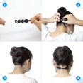 thumbnail image 3 of 7 correas extensoras para mascarillas, protectores de orejas para mascarillas, 3 ranuras de ajuste, mascarillas desechables para niños y adultos (negro), 3 of 5