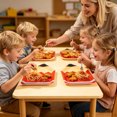 thumbnail image 5 of 10-Pack Pencil Shaped Paper Plates - Back to School Party Supplies, Cute School-Themed Disposable Trays for Classroom, Picnic & First Day Celebrations, 5 of 5