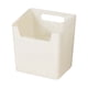 thumbnail image 2 of Organizador de cajas de almacenamiento para baño montado en la pared | Soporte para toallas de algodón y dispensador secundario de toallitas | Cubo de estantería multifuncional | Recipiente de paño, 2 of 5