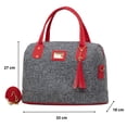 thumbnail image 3 of Bolsa Yute De Mujer FANA Jordin Color Rojo Elegante Vende, M4034!!, 3 of 3