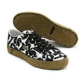 thumbnail image 3 of Lacoste Men's Gripshot 0722 1 All-Over Print Canvas Casual Sneakers, White \ Black,7.5 M US, 3 of 7