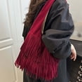 thumbnail image 3 of Elegant Everyday Tote With Tassel For Spacious Shoulder For Work Travel And Daily Use, 3 of 7