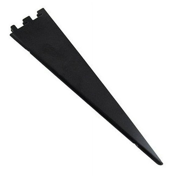 24" Black Double Shelf Bracket