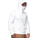 thumbnail image 1 of Sudadera con capucha para hombre, de manga larga, con cordón, para hombre, ajuste regular, con capucha, para cubrir la cara, 1 of 5