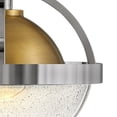 thumbnail image 4 of 1 Light Pendant In Transitional-Mid-Century Modern Style 12 Inches Wide By 12 Inches High-Polished Nickel Finish Hinkley Lighting 40017Pn, 4 of 4
