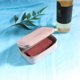 thumbnail image 4 of Daboolka PU maquillaje lápiz labial bolsa de almacenamiento organizador titular con mini espejo (rosa), 4 of 8