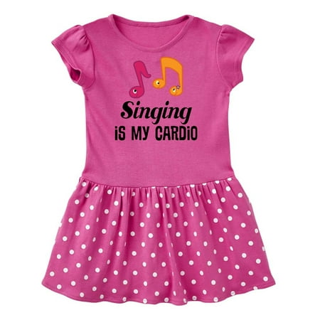 

Inktastic Singing is my Cardio Choir Music Gift Baby Girl Dress
