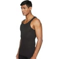 thumbnail image 3 of Hanes Men's ComfortSoft Moisture Wicking Tagless Tank Undershirts  Multipack, Assorted 2-Pack, 2X Large, 3 of 4