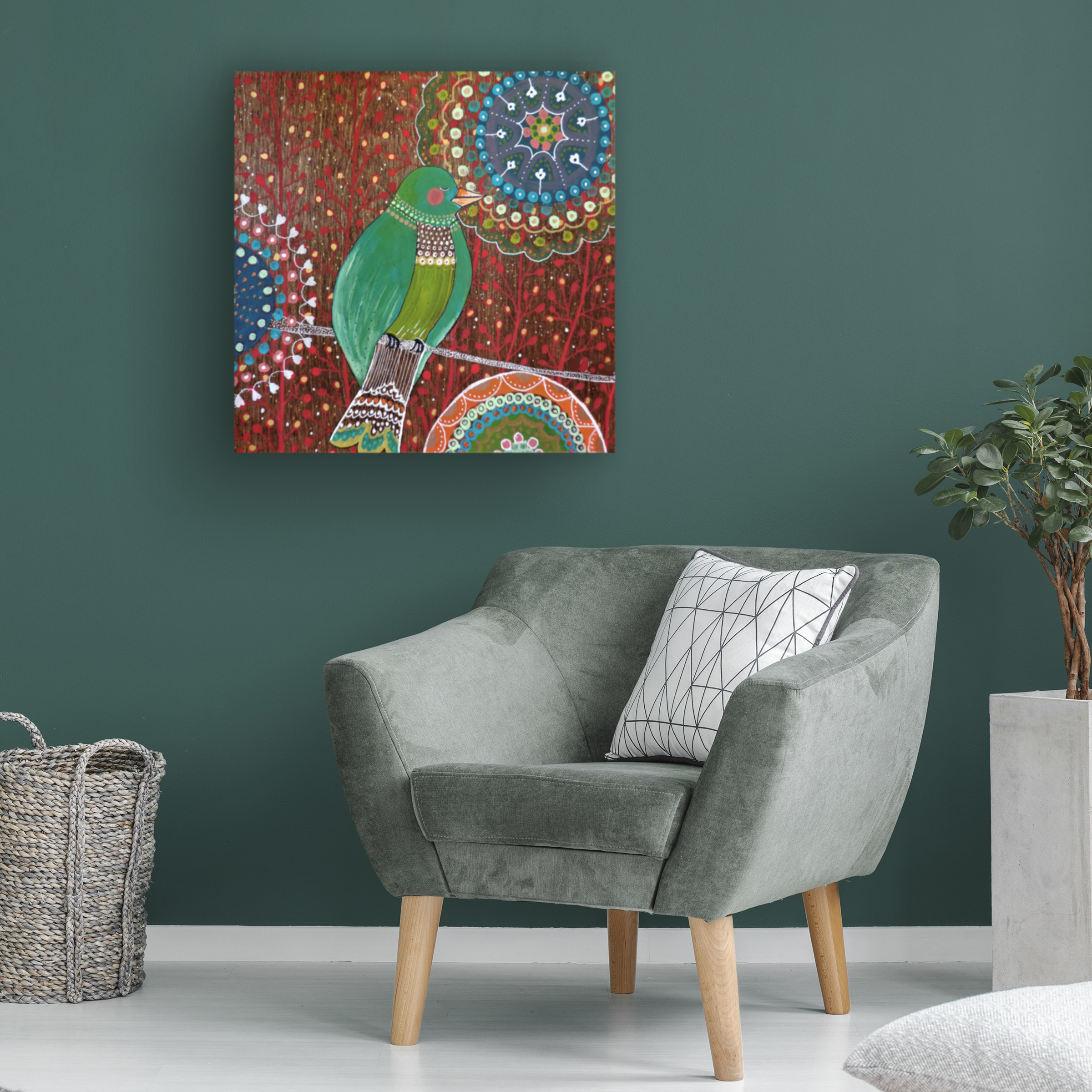 Sylvie Demers 'Pondy Cheri' Canvas Art