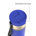 thumbnail image 4 of Contigo DualSip 24 oz Leakproof Insulated Water Bottle with Carrying Strap and 2-Way Lid, 4 of 8