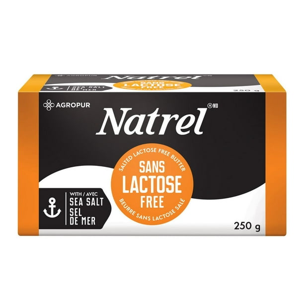 Natrel Lactose Free Butter, 250 g Walmart.ca