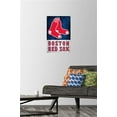 thumbnail image 2 of MLB Boston Red Sox - Logo 18 Wall Poster with Push Pins, 14.725" x 22.375", 2 of 3