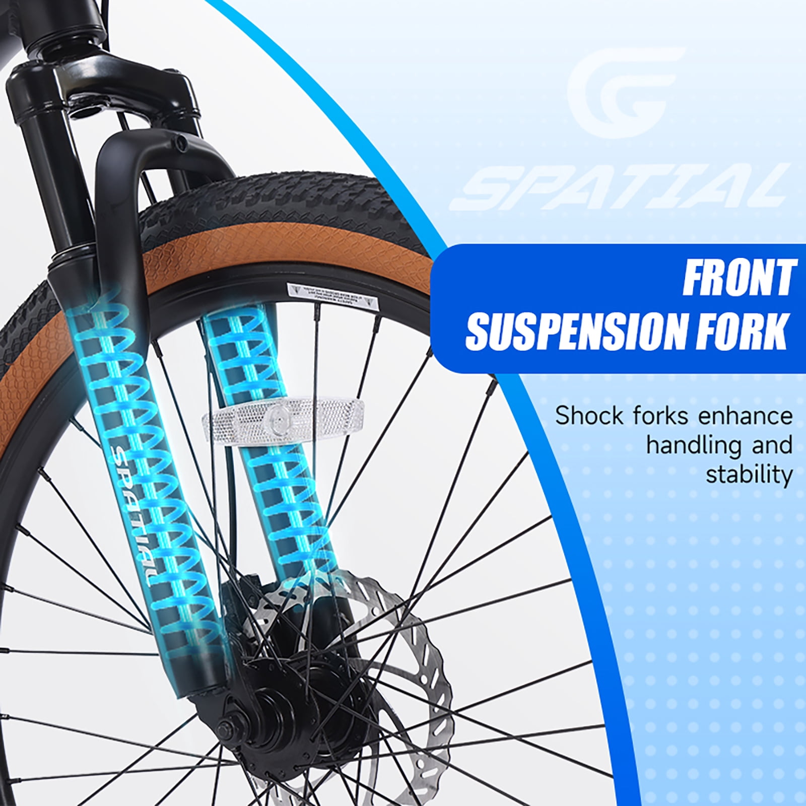 24" Wheel Mountain Bike, 21 Speed with Dual Disc Brake Mountain Bicycle, Aluminum Frame Fits Teens Womens Mens MTB Cycling Bikes