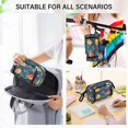 thumbnail image 7 of Fish Mouth Pencil Bag 9.45*3.74*5.9 Inches Pencil Bag Pencil Case Pencil Box Makeup Bag Suitable for Office and Study Cartoon Colorful Christmas Birds, 7 of 7