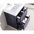 thumbnail image 6 of Kubebath Bliss 24" Gray Oak Free Standing Modern Bathroom Vanity, 6 of 9