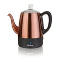 thumbnail image 2 of Euro Cuisine Copper 4 Cup Coffee Percolators, 2 of 5