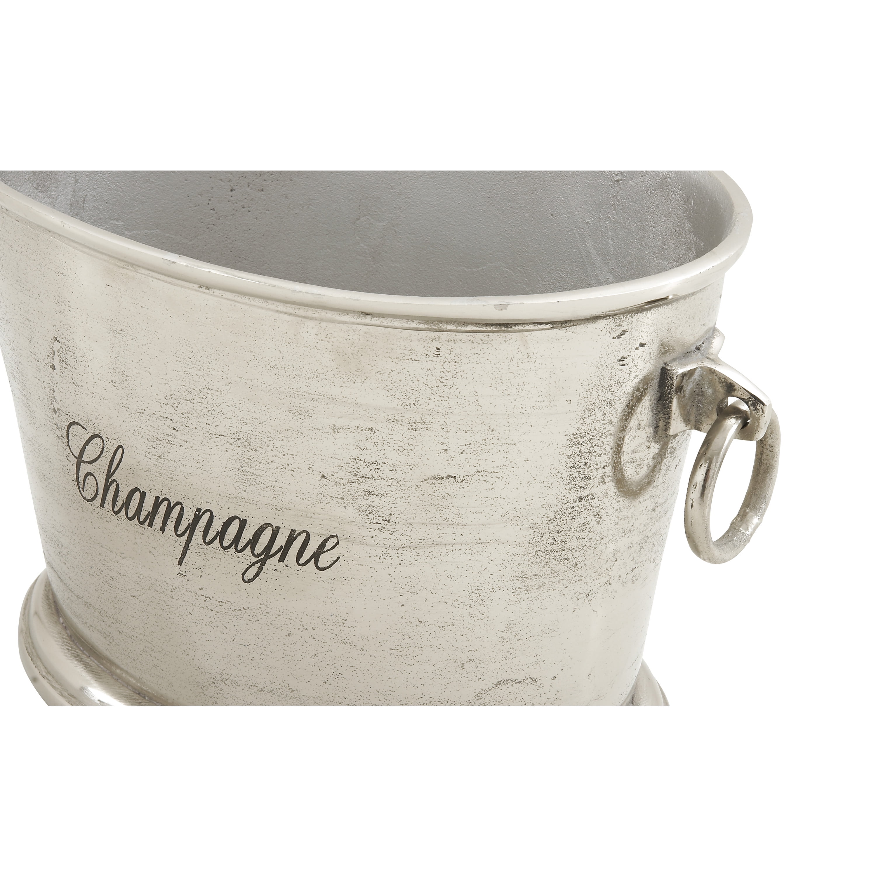 Large Silver Champagne or Wine Ice Bucket - Le Grand Courtâge