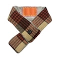 thumbnail image 3 of Penkiiy Electric Heating Scarf Heating Scarf Graphene Electric Heating Smart Usb Electric Heating Three-speed Temperature Adjustment Plus Velvet Warm Neck Protection Orange Scarf, 3 of 6
