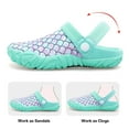 thumbnail image 3 of L-RUN Kids Girls Boys Quick Dry Athletic Sandals Pool Swim Outdoor Water Shoes Beach Clog, 3 of 6