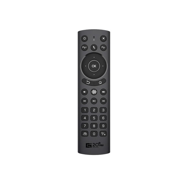 Inteprter Mando a distancia, modo de aprendizaje, giroscopio inalámbrico, mandos a distancia con micrófono retroiluminado, caja de TV remota Videojuegos y accesorios