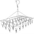 thumbnail image 2 of Pinzas Para Calcetines, 36 Pinzas Para Ropa De Acero Inoxidable, Perchas Portátiles Para Secadoras De Camping, Pequeños Ganchos Giratorios, Perchas A Prueba De Viento, Calcetines, Ropa De Bebé,, 2 of 5